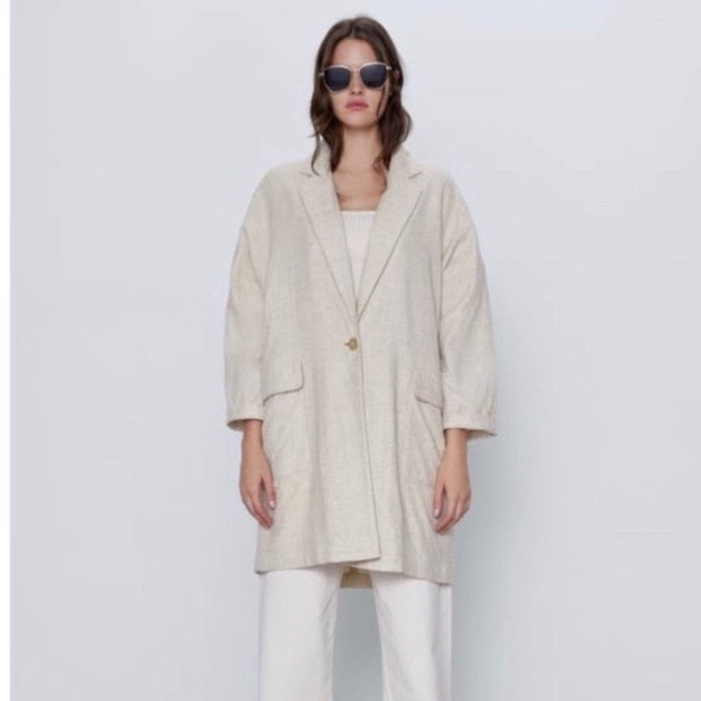 Zara rustic coat